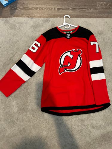 Authentic P.K. Subban New Jersey Devils Adidas Jersey Size 46