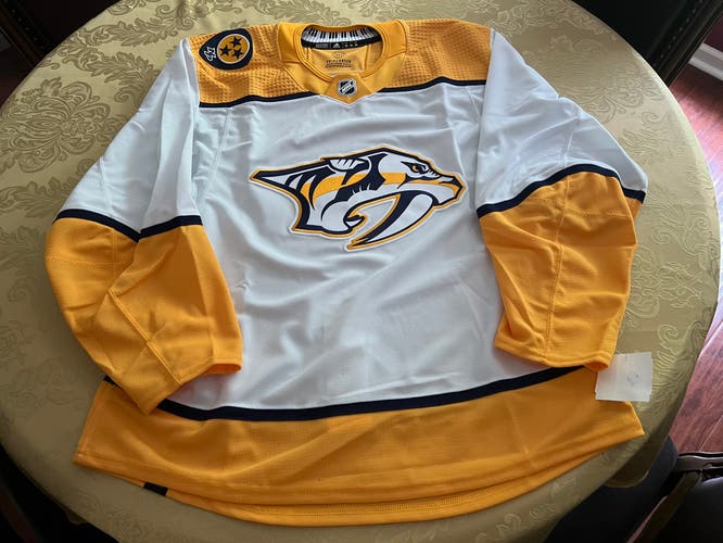 Nashville Predators MIC Team Issued Adidas PrimeGreen Jersey