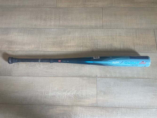 New 2024 Rawlings Clout AI BBCOR Certified Bat (-3) Alloy 30 oz 33"