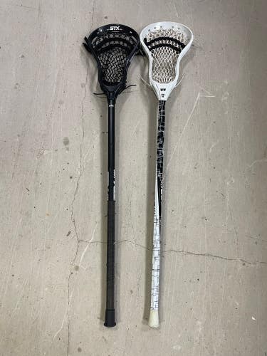 Used STX & Tro Lacrosse Stick's (2 pack)