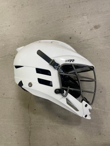 White Used Youth Cascade CS-R Youth Helmet