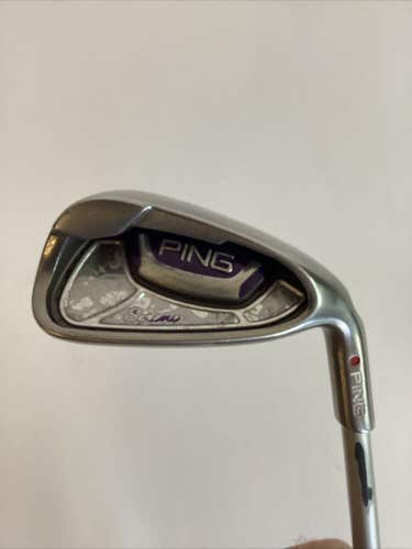 Ping Serene Red Dot Single 9 Iron With Ladies Graphite Shaft