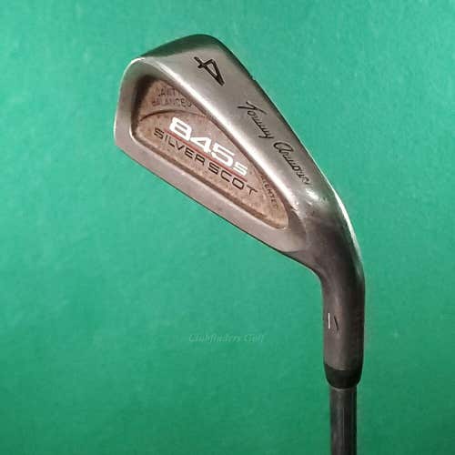 Tommy Armour 845s Silver Scot Single 4 Iron Factory Tour Step Steel Stiff