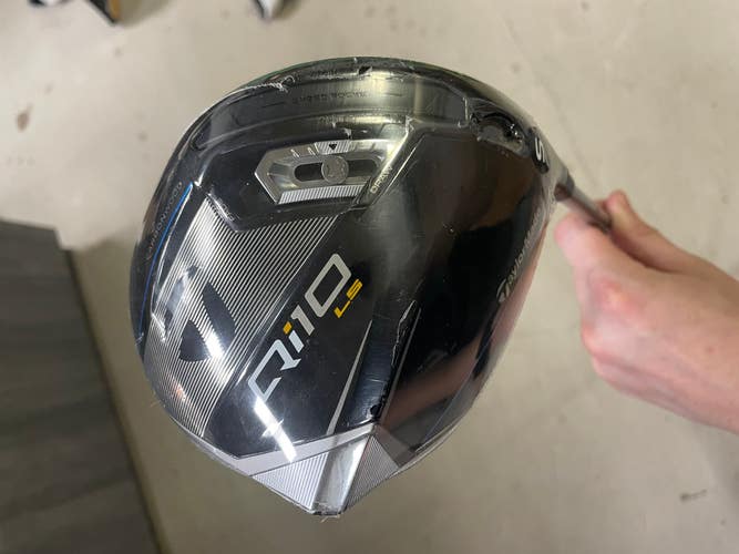 New Men's TaylorMade Qi10 LS Driver Right Handed Stiff Flex 10.5 Loft