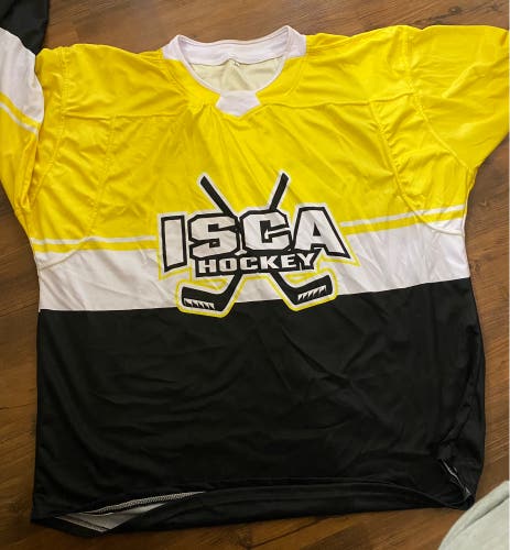 Roller Inline Hockey Practice Used XL Jersey Lightweight 2 Tone