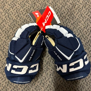 CCM Navy Tacks AS-580 10” gloves