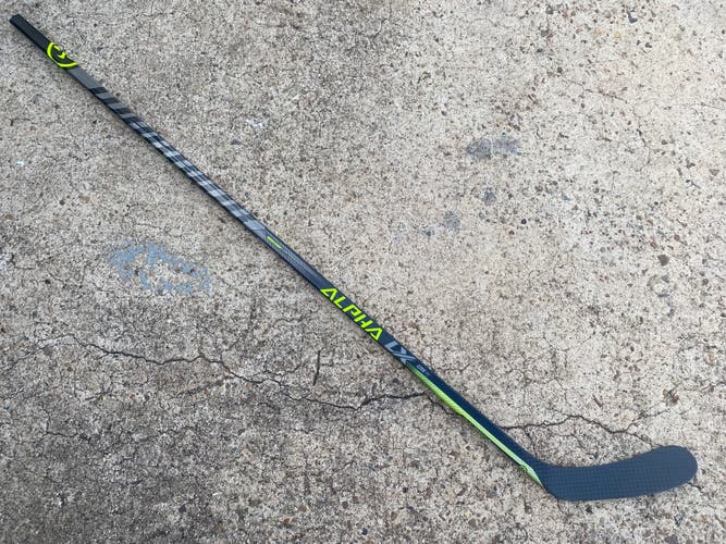 Warrior Alpha LX20 PRO Pro Stock Hockey Stick Grip 105 Flex W05 Left 80154