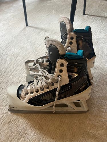 Bauer Reactor 9000 goalie skates size 8-D