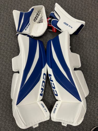 CCM AXIS F9 34” +1” goalie set