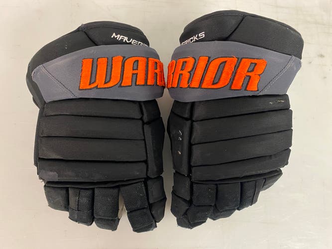 Warrior Alpha LX Pro Stock Hockey Gloves 15” Black Mavericks 80265