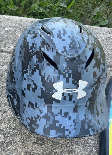 Used 6 1/2 - 7 3/4 Under Armour Batting Helmet