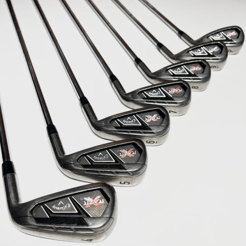 Callaway Razr X Tour Iron Set 4-9, PW Right Handed Regular Steel Shafts