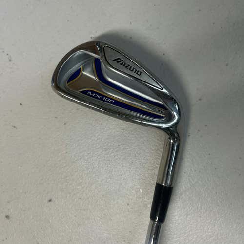 Used Mizuno Mx-100 6 Iron Stiff Flex Steel Shaft Individual Iron