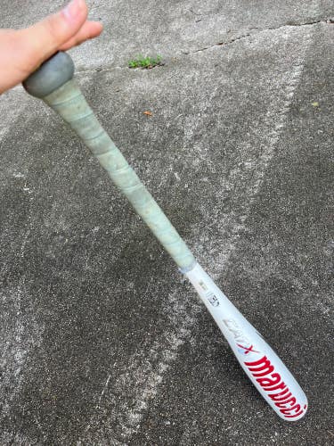 Used Kid Pitch (9YO-13YO) Marucci CAT X Bat USSSA Certified (-10) Alloy 19 oz 29"