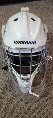 Barely Used Senior Warrior R/F1 Goalie Mask
