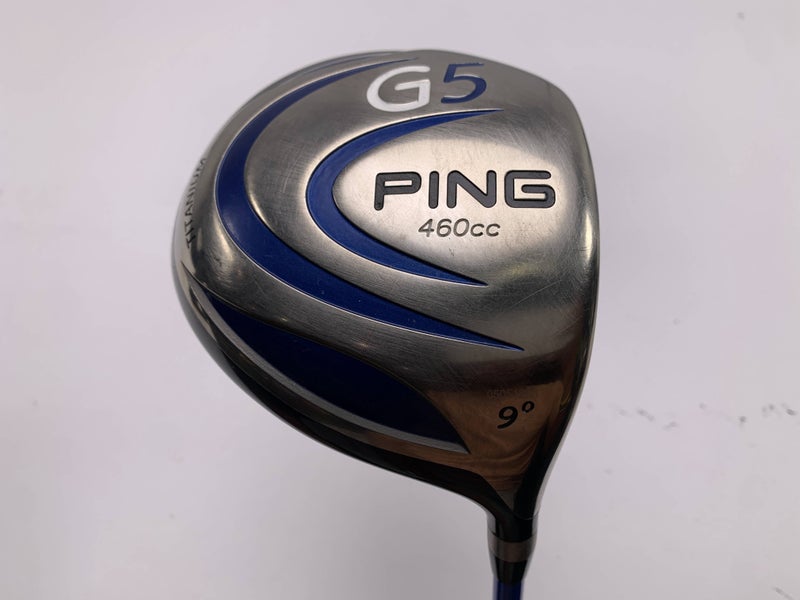 Ping G5 Driver 9* Grafalloy ProLaunch Blue 65g Stiff Graphite Mens RH