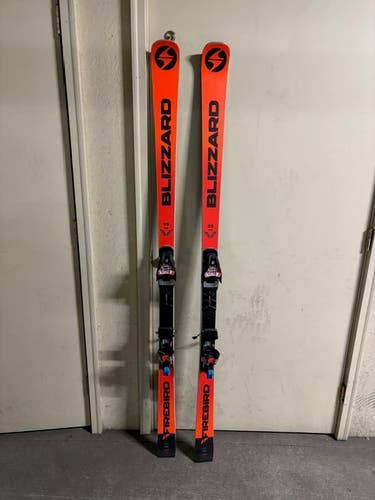 New Blizzard  177 cm Racing Firebird GS Race Plate Skis With Bindings