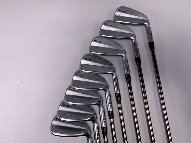 Ping i500 Iron Set 4-PW+UW Orange 2* Flat UST Mamiya Recoil ES 780 F4 Stiff RH