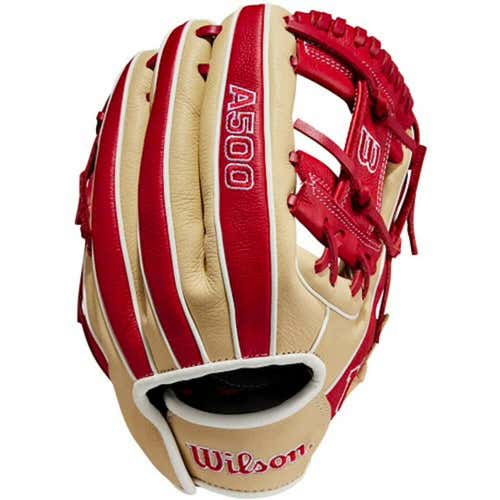 New Wilson A500 Fielders Gloves 11" Right Hand Throw