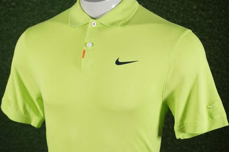 MEN’S MEDIUM THE NIKE POLO DRI-FIT GOLF POLO LIME, VGC ~ L@@K!!