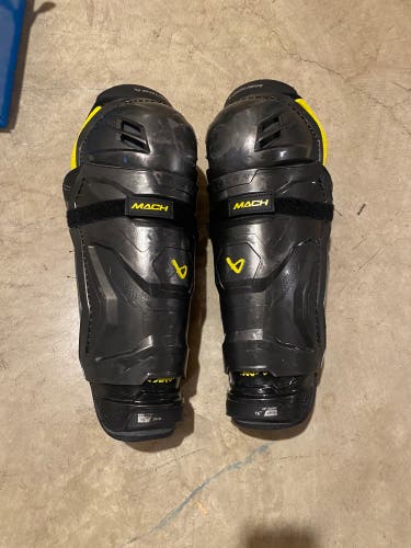 Bauer Mach Shin Pads size 15