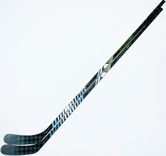 New 2 Pack Custom Yellow Warrior Alpha LX2 Pro Hockey Stick-RH-100-P92M-Grip W/ Corner Tactile