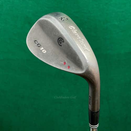 Cleveland CG10 CMM Black 52° Gap Wedge Dynamic Gold Steel Wedge Flex