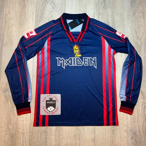 Iron Maiden Long Sleeve Soccer Jersey