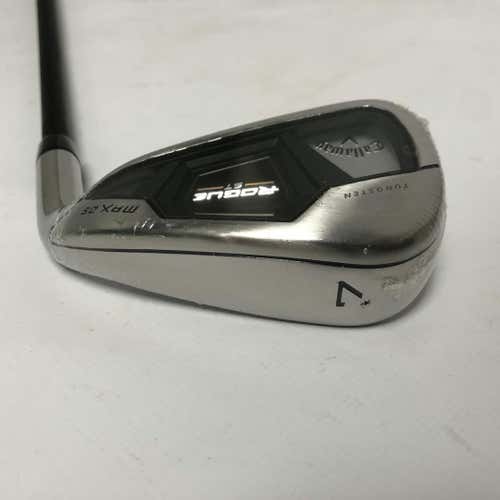 Like-new Callaway Rogue St Max *demo Grip* 7 Iron Regular Flex Graphite Shaft Individual Irons