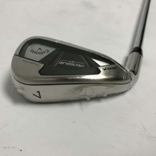 Like-new Callaway Rogue St Max *demo Grip* 7 Iron Stiff Flex Steel Shaft Individual Irons