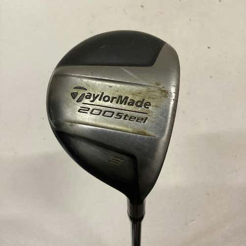 Used Taylormade 200 Steel 3 3 Wood Steel Fairway Woods