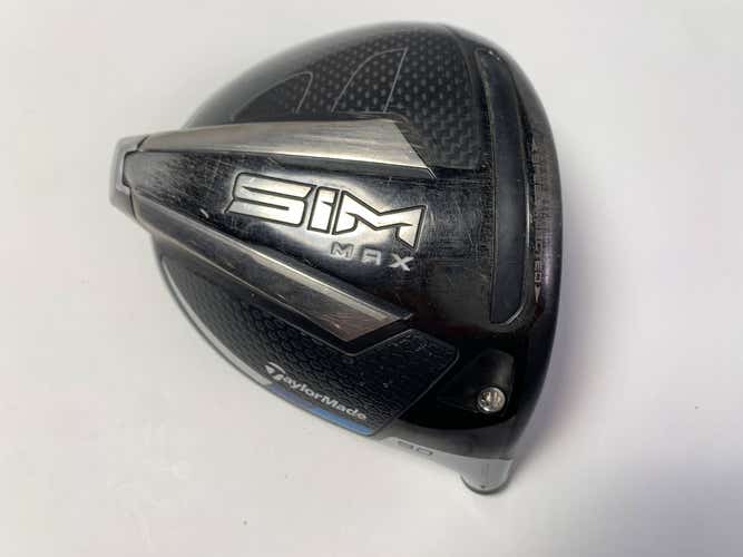 TaylorMade SIM MAX Driver 9* HEAD ONLY Mens RH