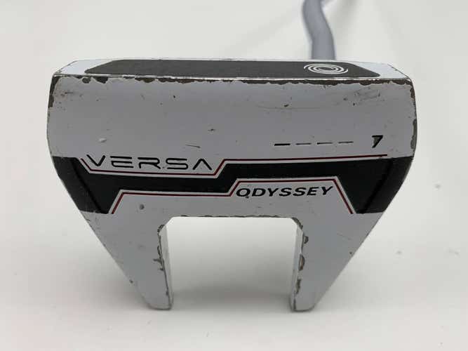 Odyssey Versa #7 White Black White Putter 35" SuperStroke Slim 3.0 Mens RH