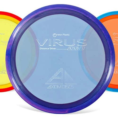 New Axiom Proton Virus Disc Golf Driver Various Colors 11506-008AXPRVIRUS