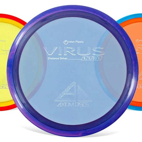 New Axiom Proton Virus Disc Golf Driver Various Colors 11506-008AXPRVIRUS