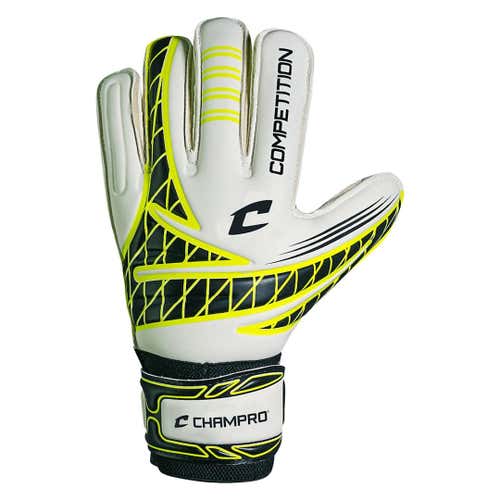 New CHAMPRO COMPETITION GOALKEEPER GLOVES SIZE 9 11506-CHPSG59