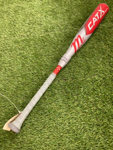 Used Kid Pitch (9YO-13YO) 2023 Marucci CAT X Composite Bat USSSA Certified (-10) Composite 19 oz 29"