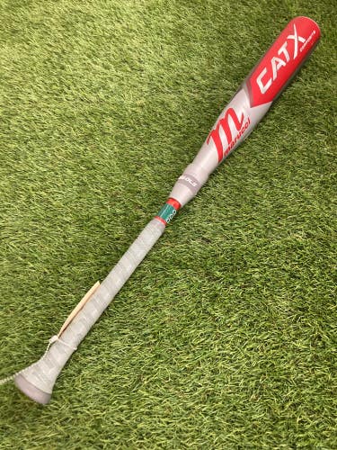 Used Kid Pitch (9YO-13YO) 2023 Marucci CAT X Composite Bat USSSA Certified (-10) Composite 19 oz 29"