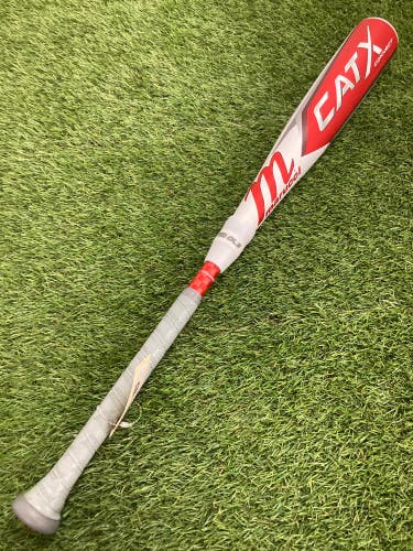 Used Kid Pitch (9YO-13YO) 2023 Marucci CAT X Connect Bat USSSA Certified (-10) Hybrid 19 oz 29"