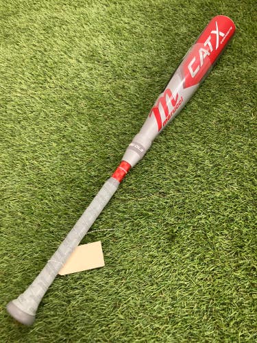 Used Kid Pitch (9YO-13YO) 2023 Marucci CAT X Composite Bat USSSA Certified (-10) Composite 19 oz 29"