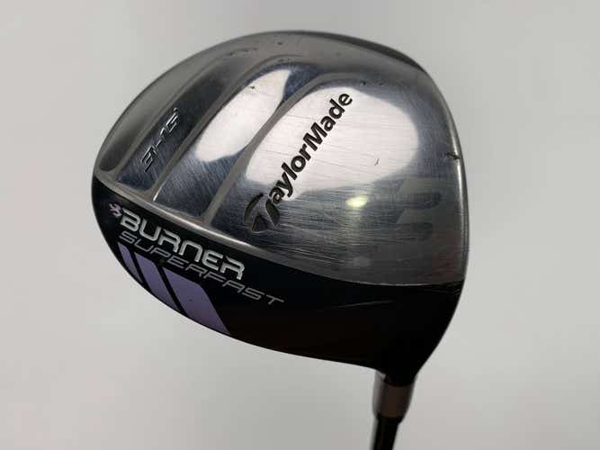 TaylorMade Burner Superfast 3 Fairway Wood 15* SuperFast 48 Ladies Graphite RH