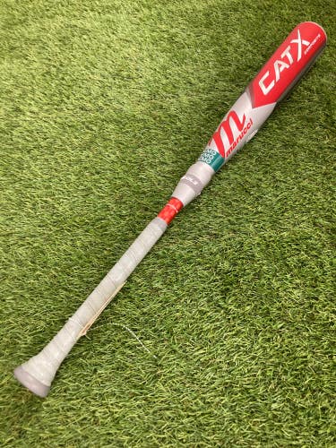 Used Kid Pitch (9YO-13YO) 2023 Marucci CAT X Composite Bat USSSA Certified (-10) Composite 19 oz 29"