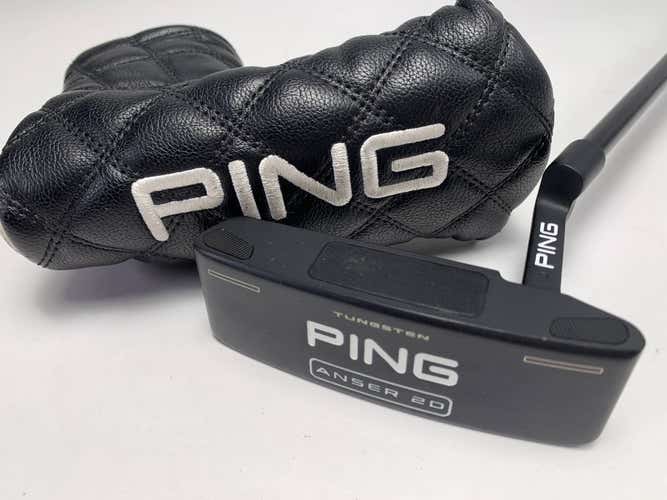 Ping 2023 Anser 2D Putter 35" Black Dot Mens RH HC