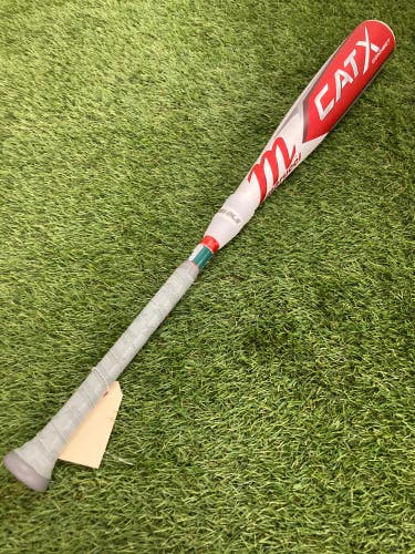 Used Kid Pitch (9YO-13YO) 2023 Marucci CAT X Connect Bat USSSA Certified (-10) Hybrid 19 oz 29"