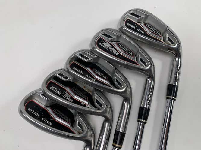 Adams Idea A12 OS Iron Set 7-PW+SW True Temper Performance 85g Stiff Steel RH