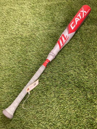 Used Kid Pitch (9YO-13YO) 2023 Marucci CAT X Composite Bat USSSA Certified (-8) Composite 22 oz 30"