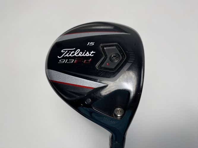 Titleist 913F-D 3 Fairway Wood 15* Aldila RIP Phenom 80g Stiff Graphite Mens RH