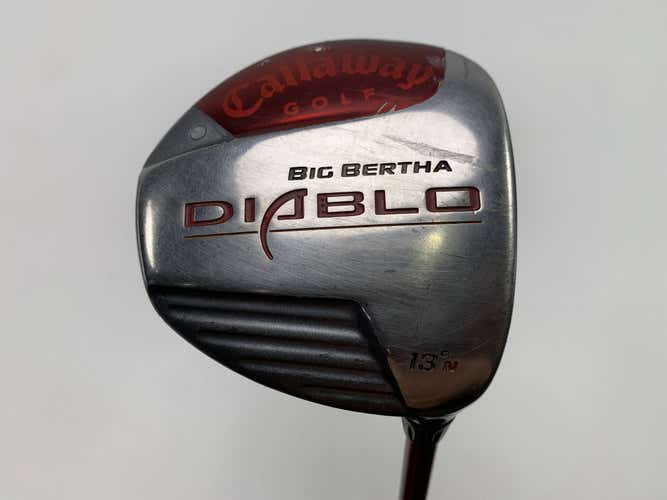 Callaway Big Bertha Diablo 3 Fairway Wood 13* 60g Stiff Graphite Mens RH