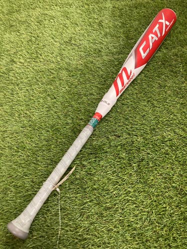 Used Kid Pitch (9YO-13YO) 2023 Marucci CAT X Connect Bat USSSA Certified (-8) Hybrid 23 oz 31"