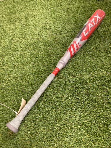 Used Kid Pitch (9YO-13YO) 2023 Marucci CAT X Composite Bat USSSA Certified (-8) Composite 22 oz 30"